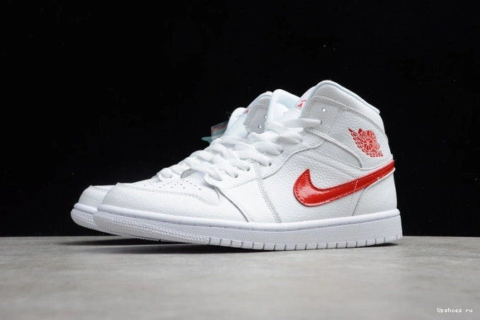 1 Mid BQ6472-106 Red (W) University White Jordan 1129